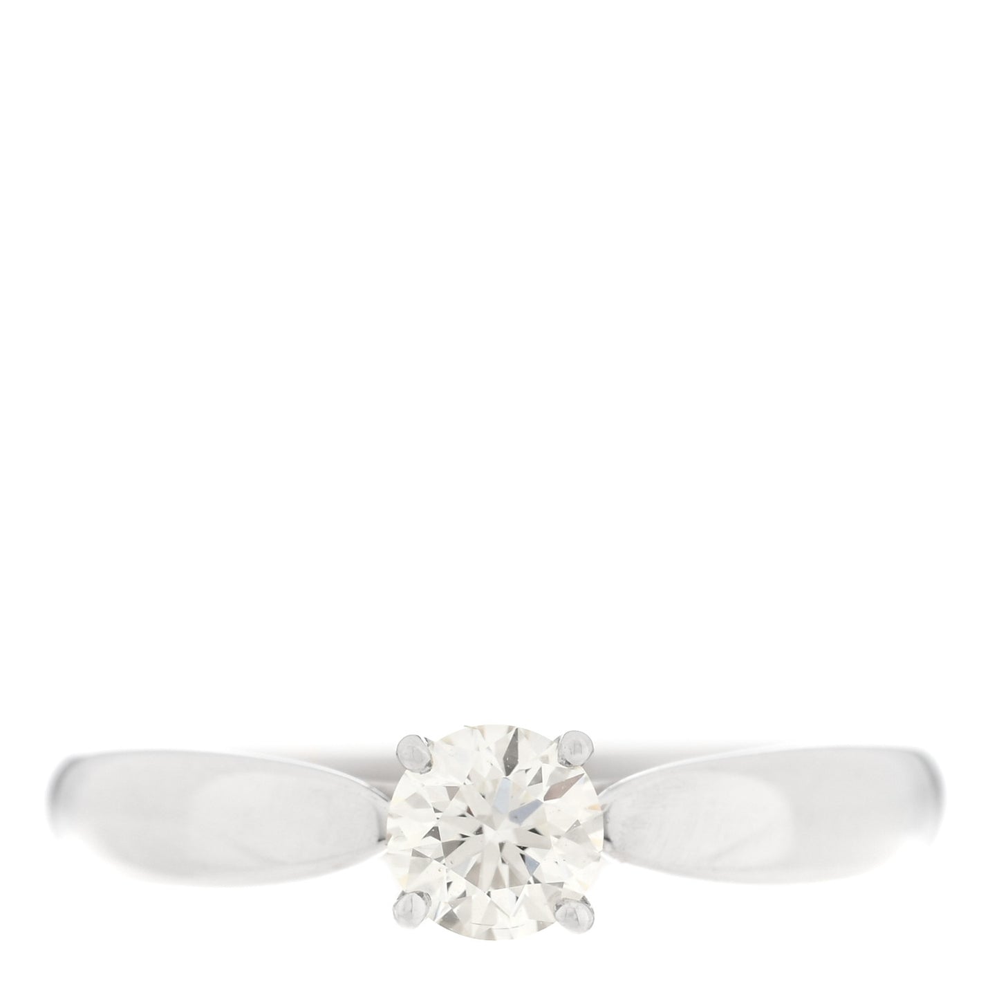 Platinum Diamond .30ct Harmony Solitaire Engagement Ring 49 5