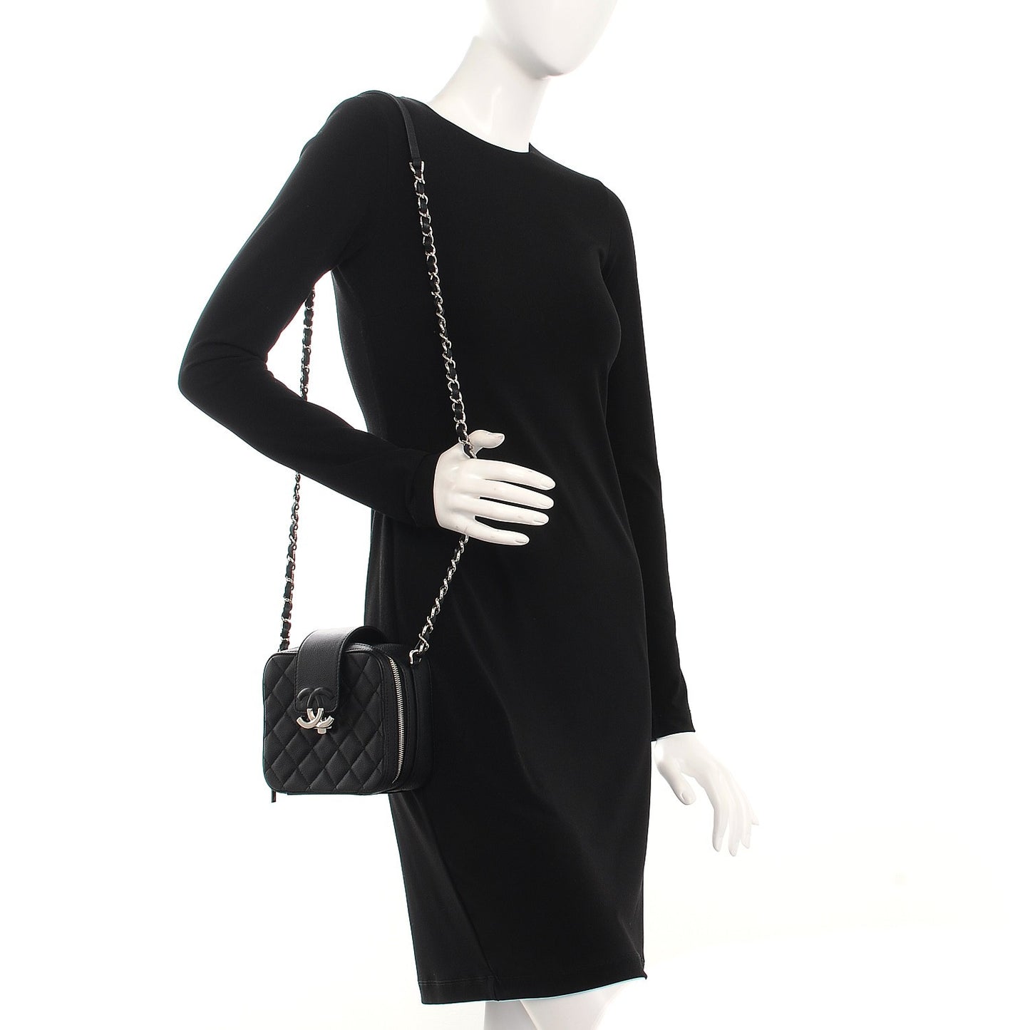 Caviar Mini Camera Case Bag Black