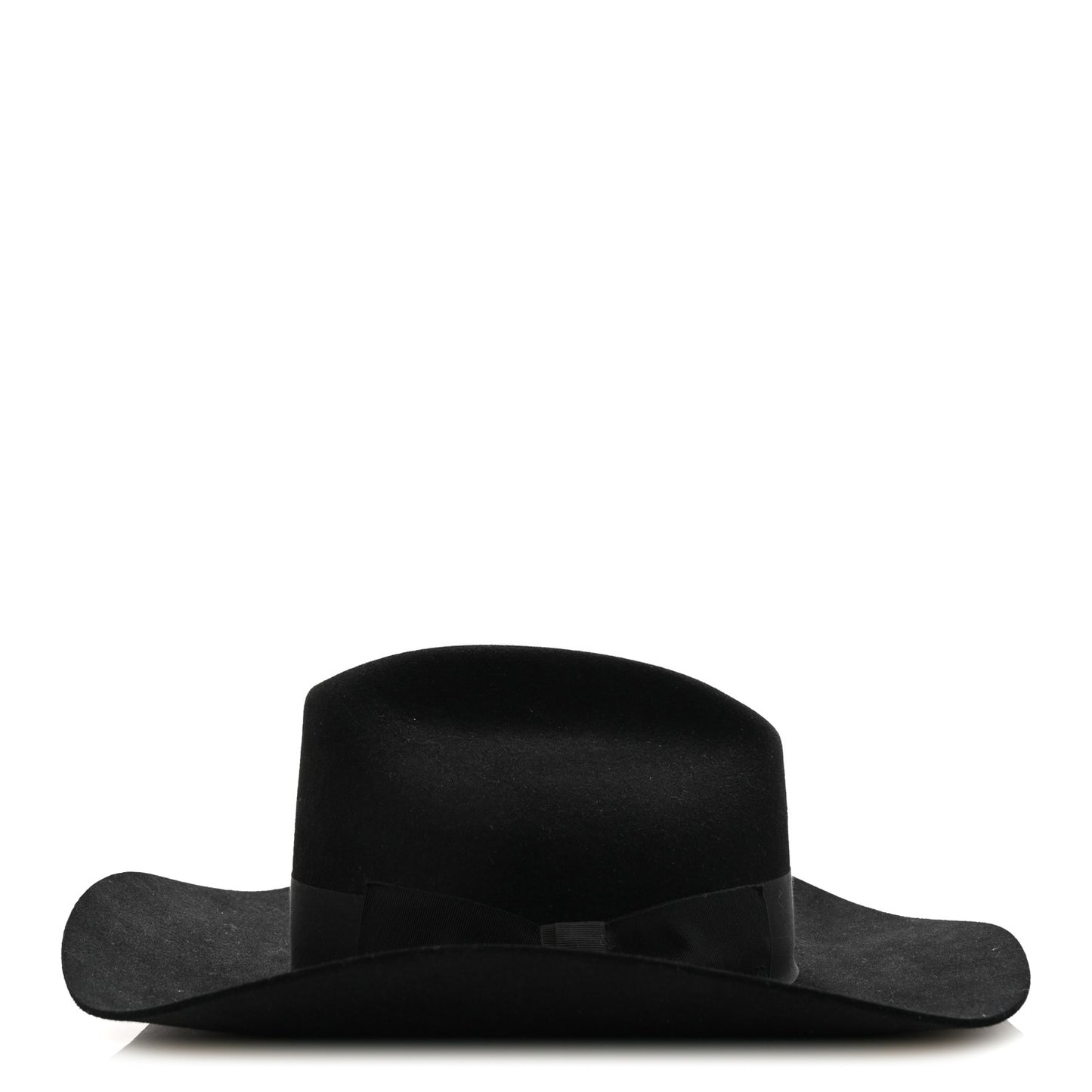 Felt Dallas Wide Brim Hat S Black