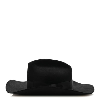 Gucci Felt Dallas Wide Brim Hat S Black 6 of 8