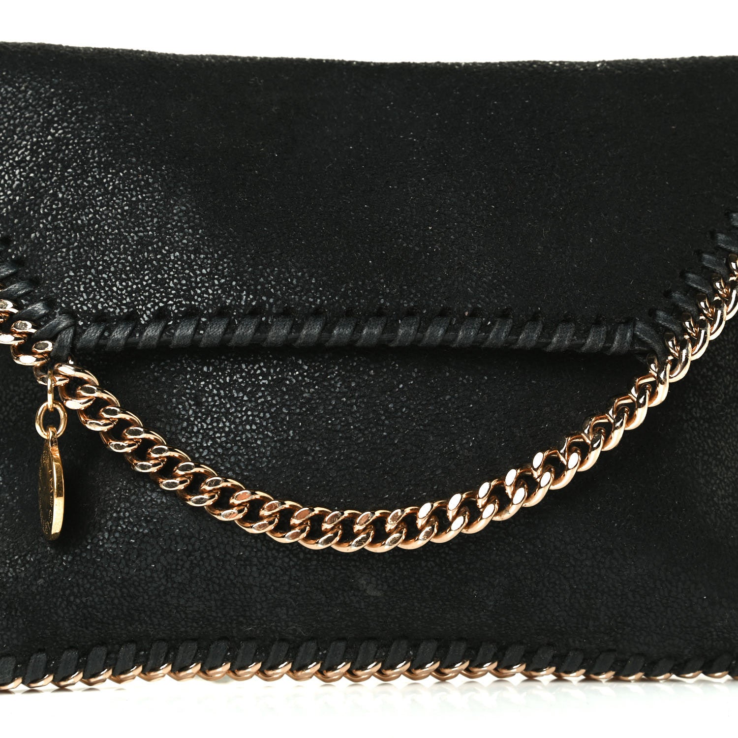 Stella McCartney Shaggy Deer Falabella Mini Crossbody Bag Black 9 of 13
