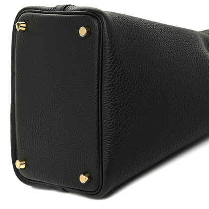 Hermes Taurillon Clemence Picotin Lock 18 PM Black 9 of 10