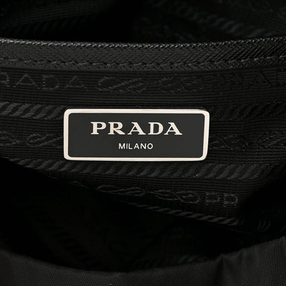 Prada Tessuto Nylon Saffiano Small Backpack Black 6 of 13