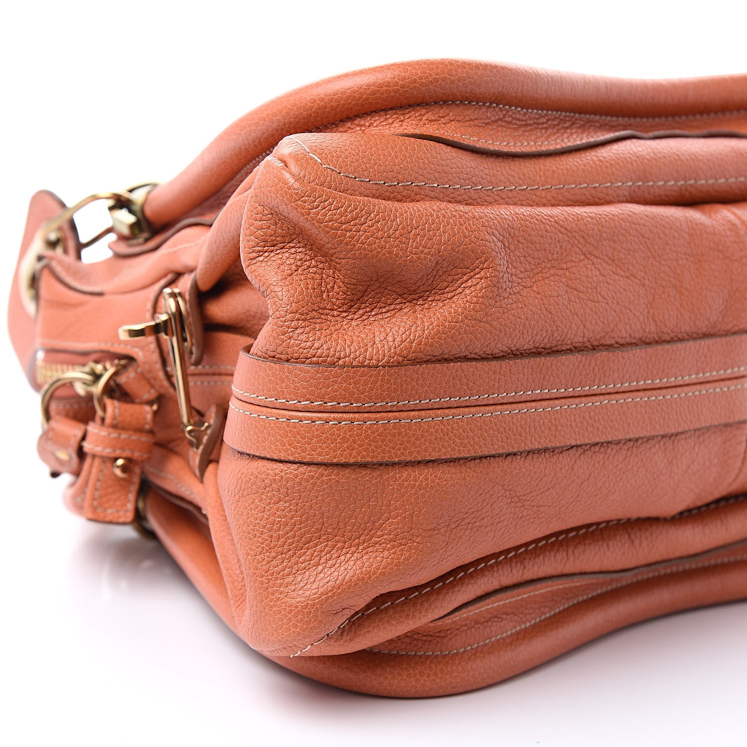 Chloe Calfskin Medium Paraty Suntan 8 of 12