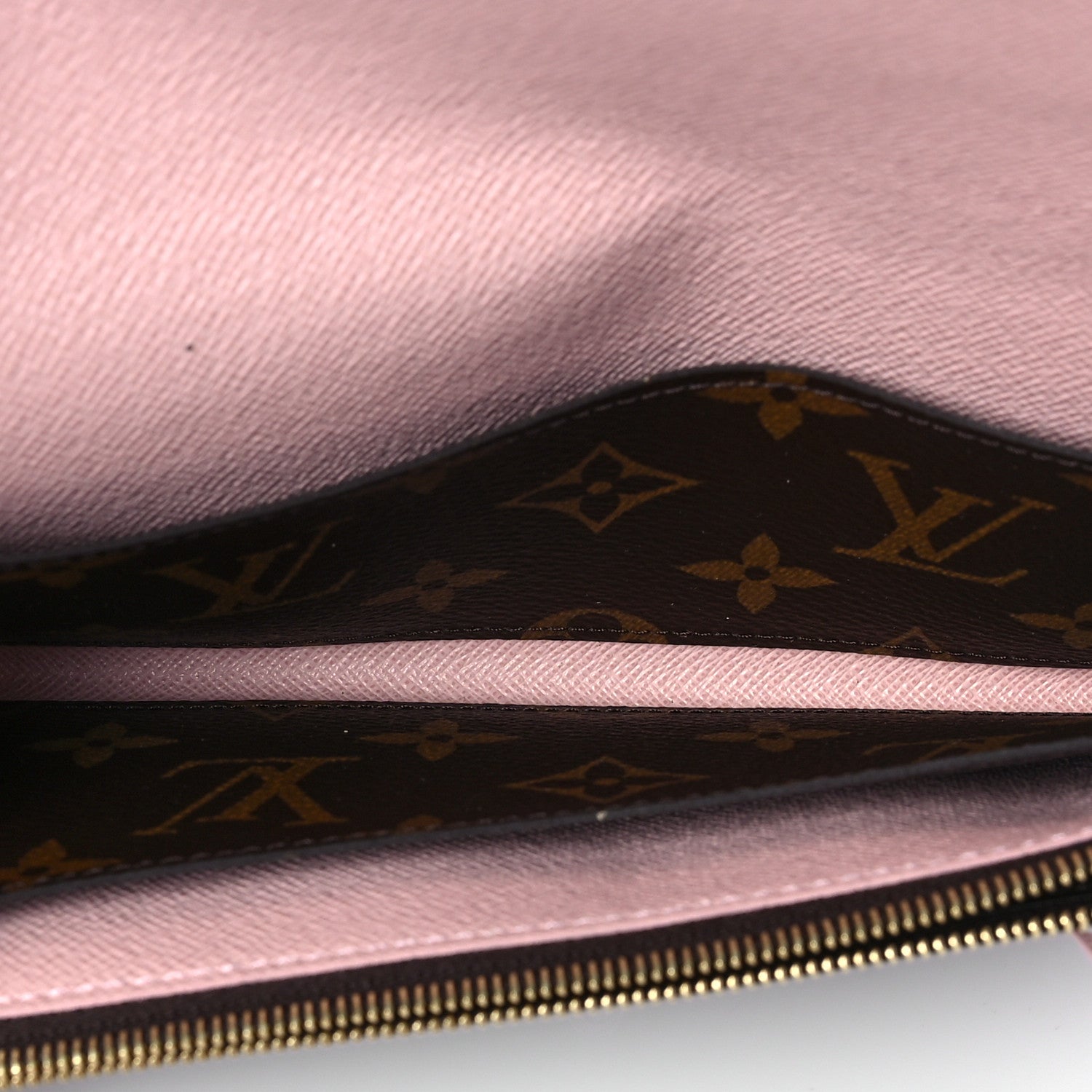 Louis Vuitton Monogram Emilie Wallet Rose Ballerine 5 of 7