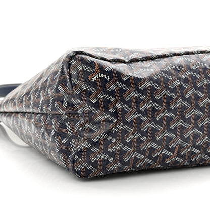 Goyard Goyardine Boheme Hobo Navy Blue 10 of 11
