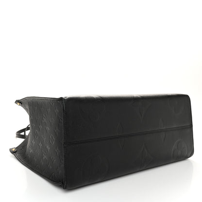Louis Vuitton Empreinte Monogram Giant Onthego GM Black 4 of 11