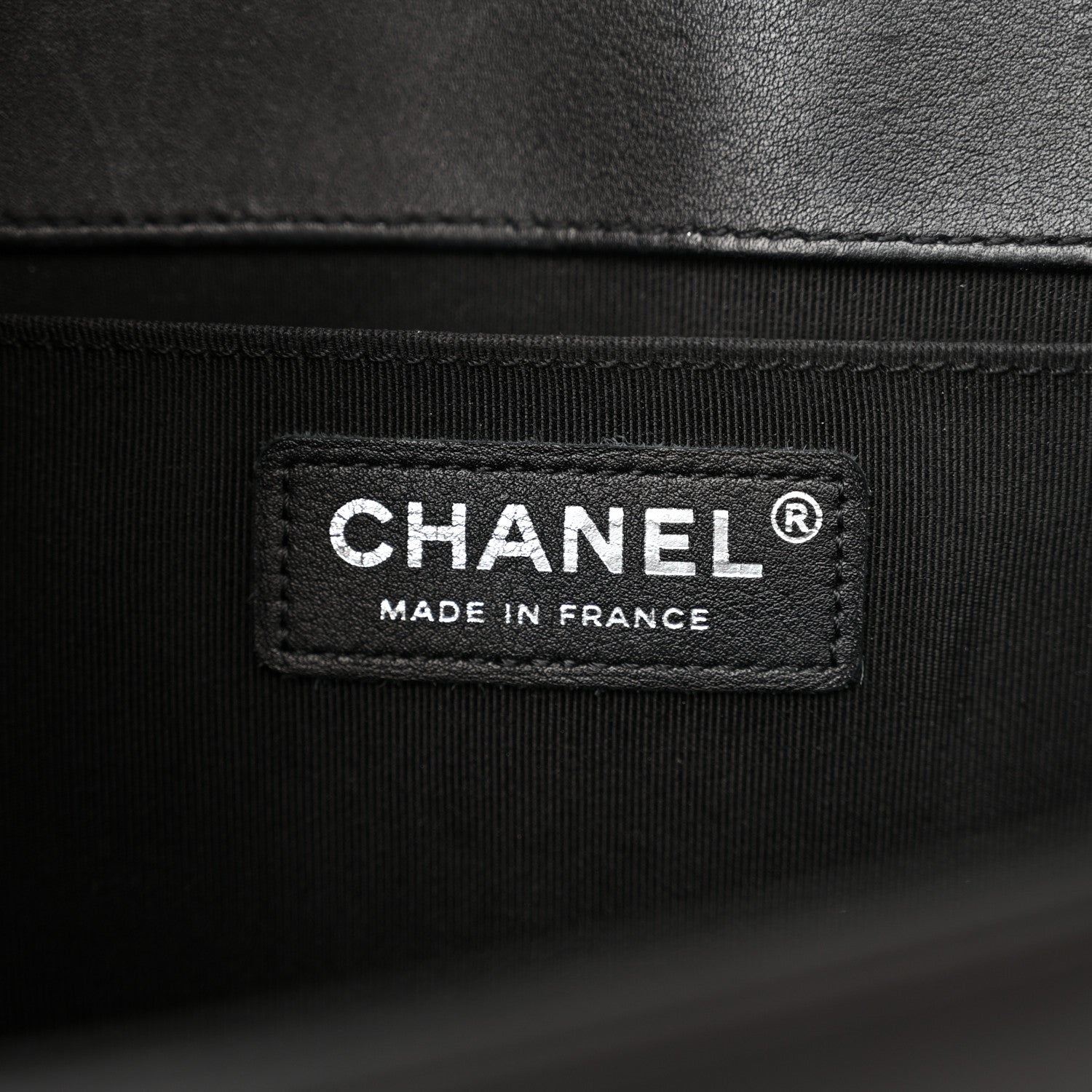 Chanel Calfskin Quilted Medium Boy Flap So Black 6 of 14