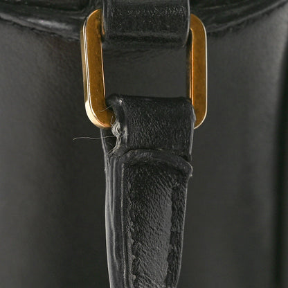 Saint Laurent Calfskin Matelasse Monogram Lou Camera Bag Black 12 of 13