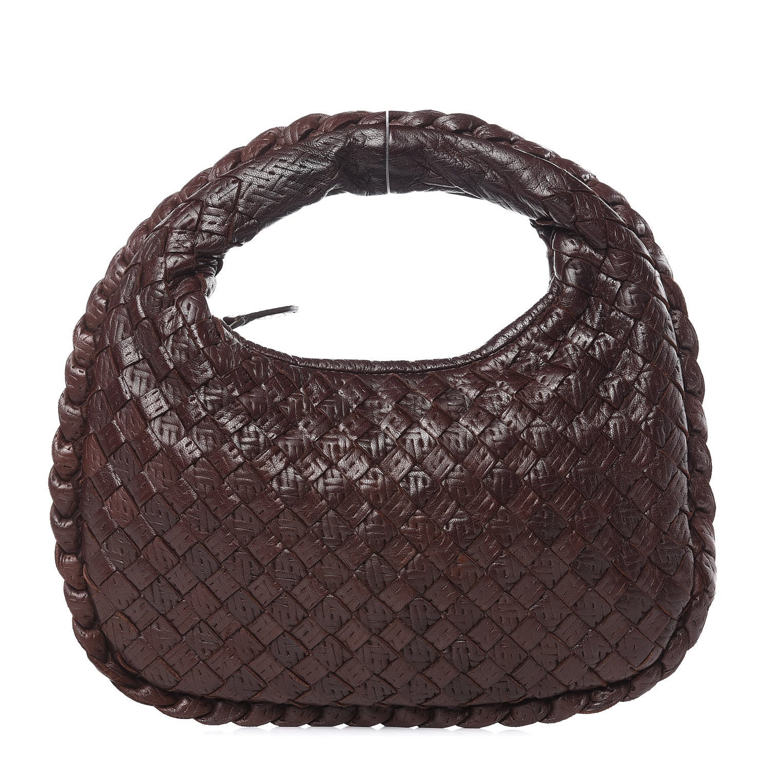 Bottega Veneta Nappa Intrecciato Mini Veneta Hobo Ebano 1 of 10