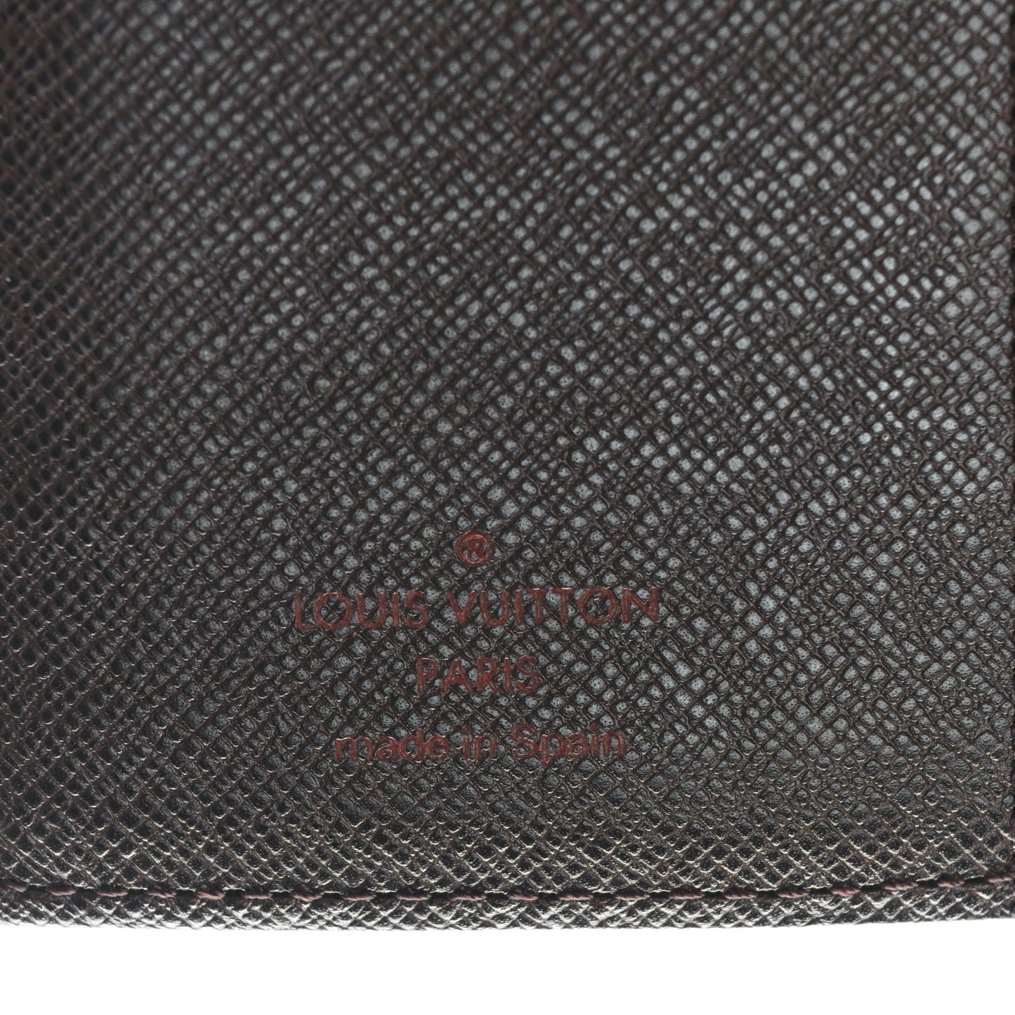 Damier Ebene Small Ring Agenda Cover