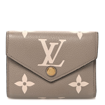 Louis Vuitton Empreinte Monogram Giant Victorine Wallet Tourterelle Creme 1 of 7