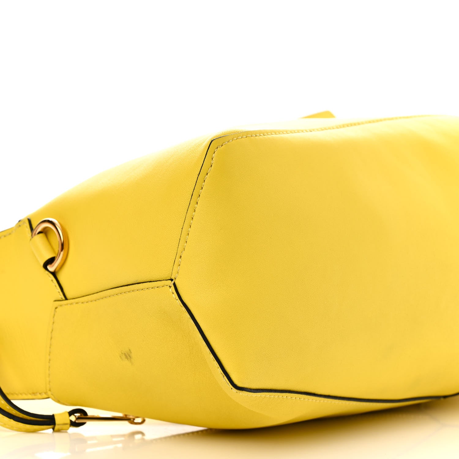 Loewe Calfskin Puzzle Hobo Lemon 8 of 11