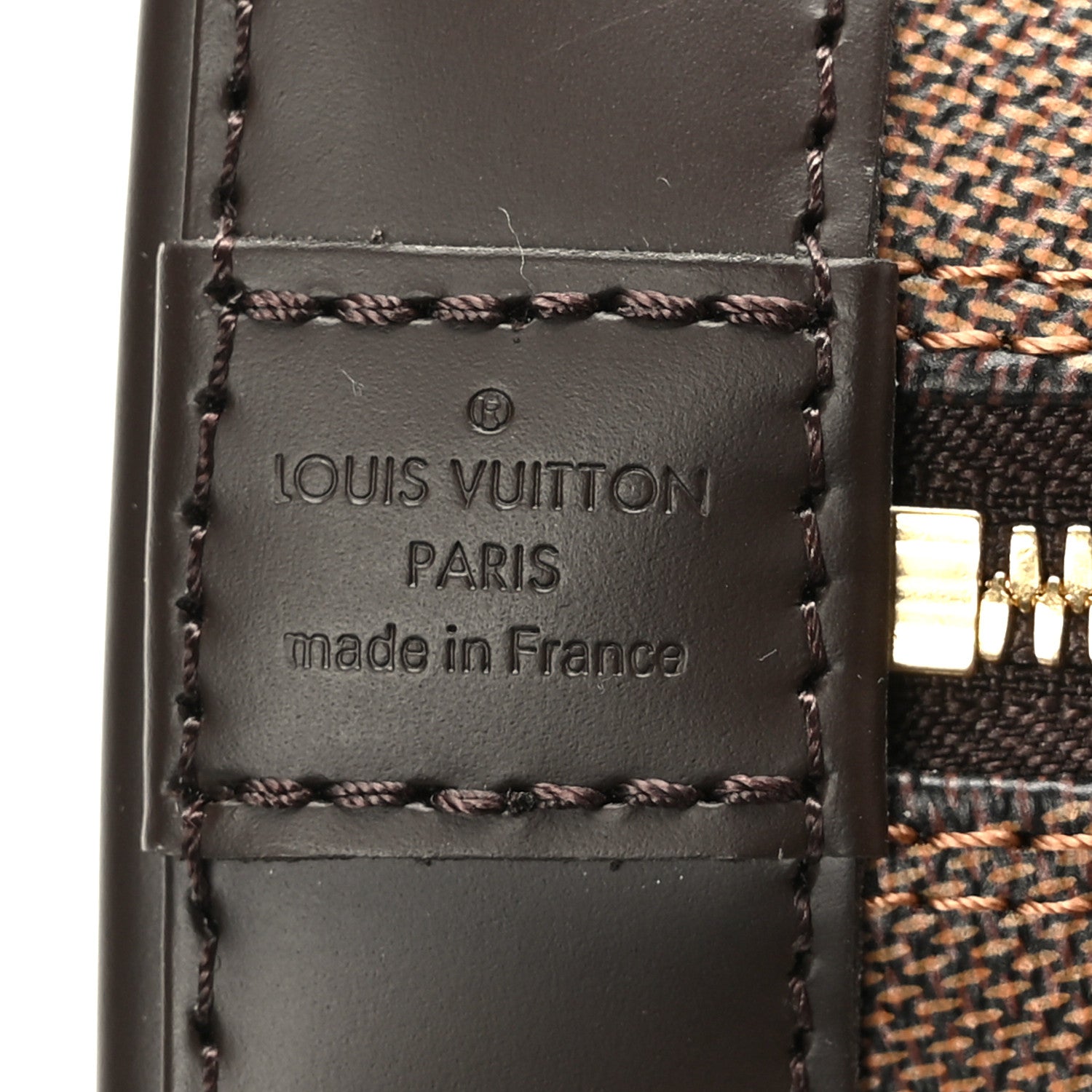 Louis Vuitton Damier Ebene Alma BB 6 of 8