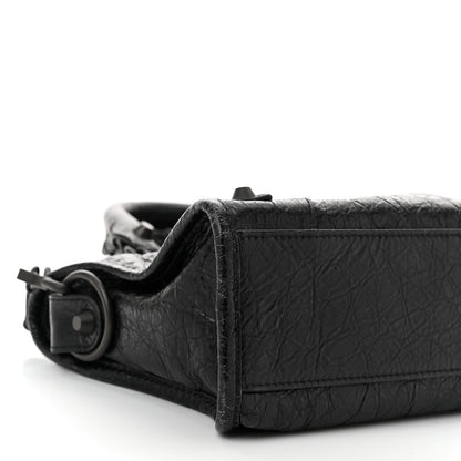 Balenciaga Agneau Arena Classic Hardware Le City Mini  Black 9 of 10
