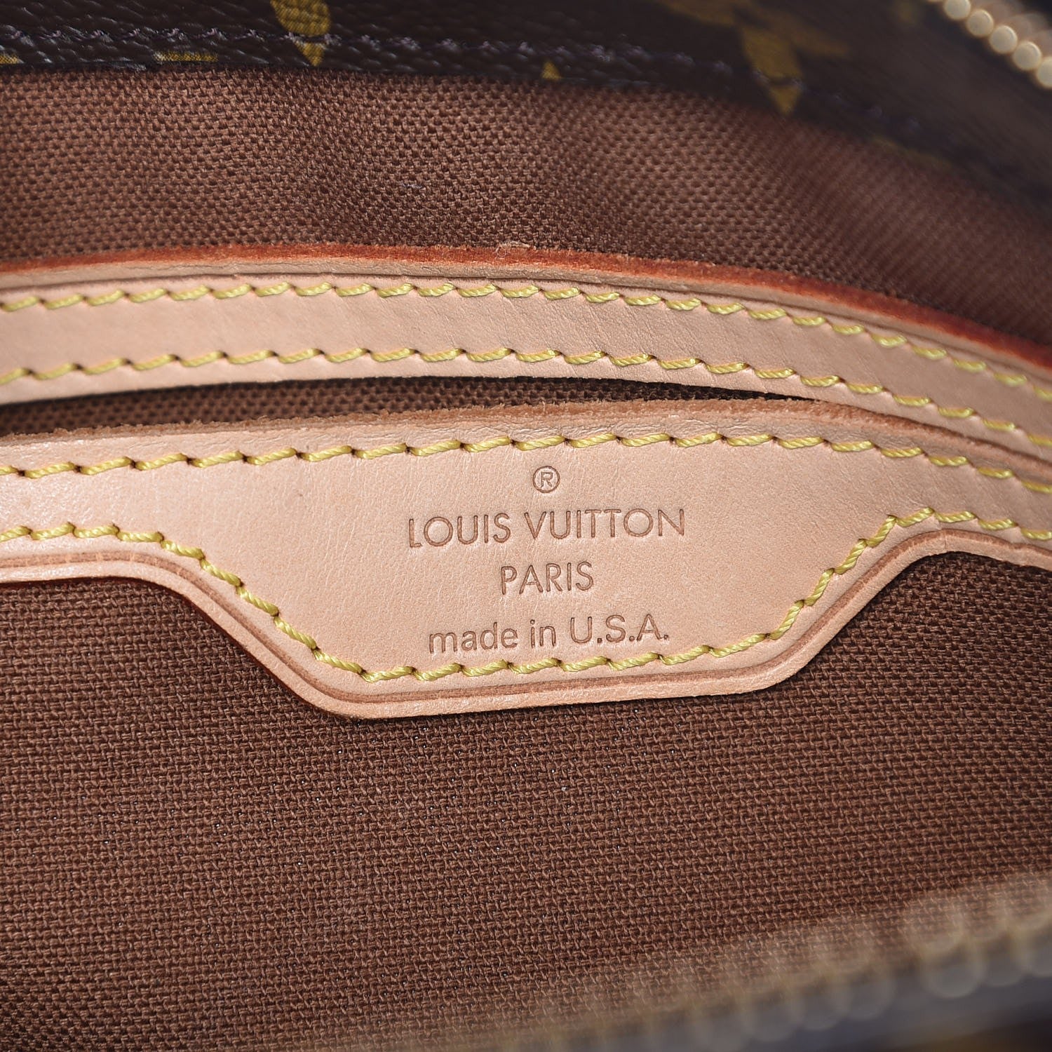 Louis Vuitton Monogram Cabas Piano 6 of 8