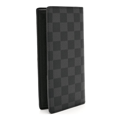 Louis Vuitton Damier Graphite Brazza Wallet 3 of 11