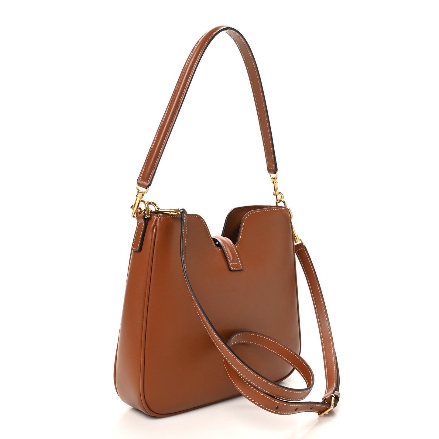 Smooth Calfskin Small Camille 16 Soft Bag Tan