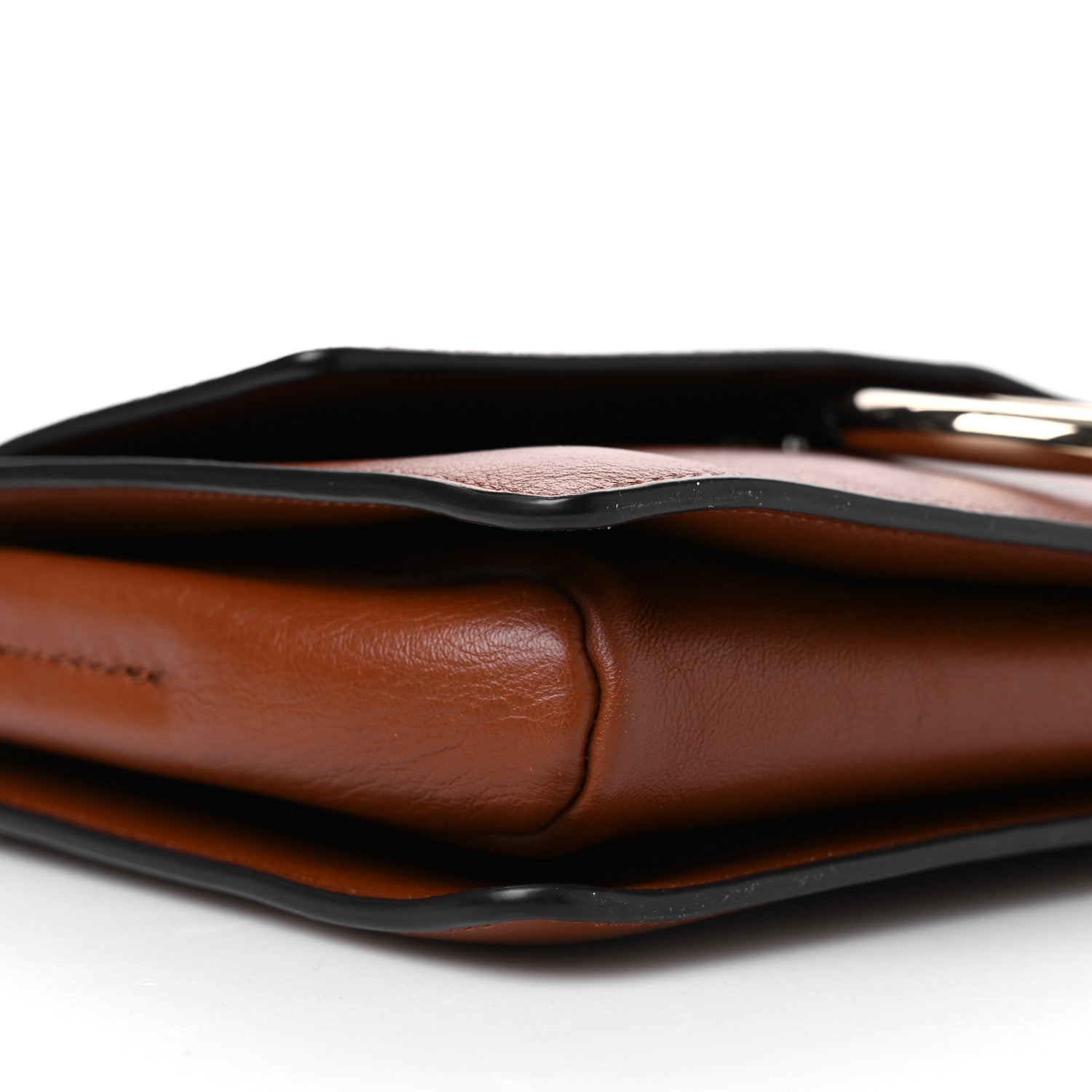 Chloe Suede Calfskin Small Faye Shoulder Bag Tobacco 9 of 12