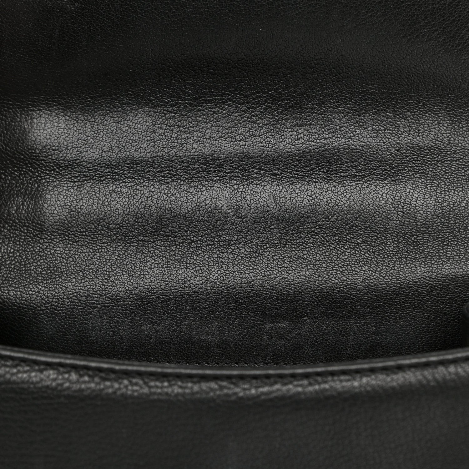 Chanel Goatskin Quilted Large Rita Top Handle Flap Black 12 of 15