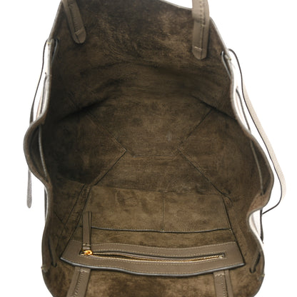 Celine Soft Grained Calfskin Small Belt Cabas Phantom Taupe 5 of 16