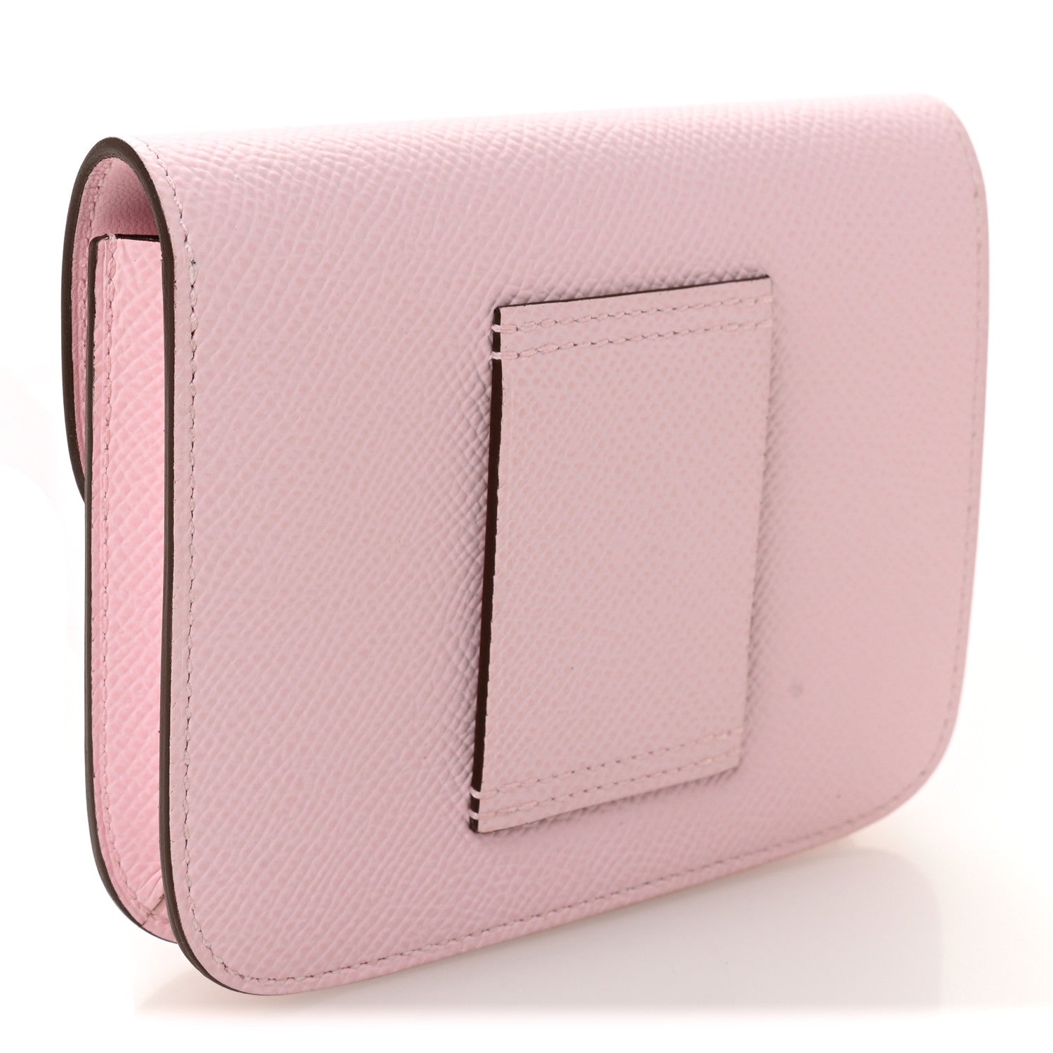 Hermes Epsom Constance Slim Wallet Rose Darling 4 of 10