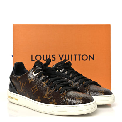 Louis Vuitton Patent Monogram Frontrow Sneakers 37 8 of 8