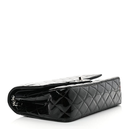 Chanel Patent Quilted Medium Double Flap Black 4 of 11