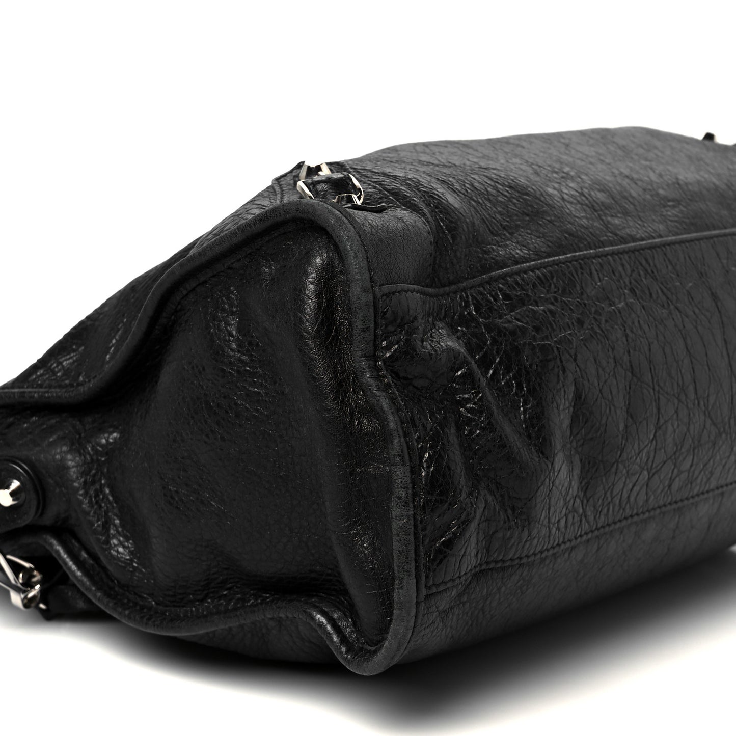 Agneau Arena Silver Hardware Medium Le City Black