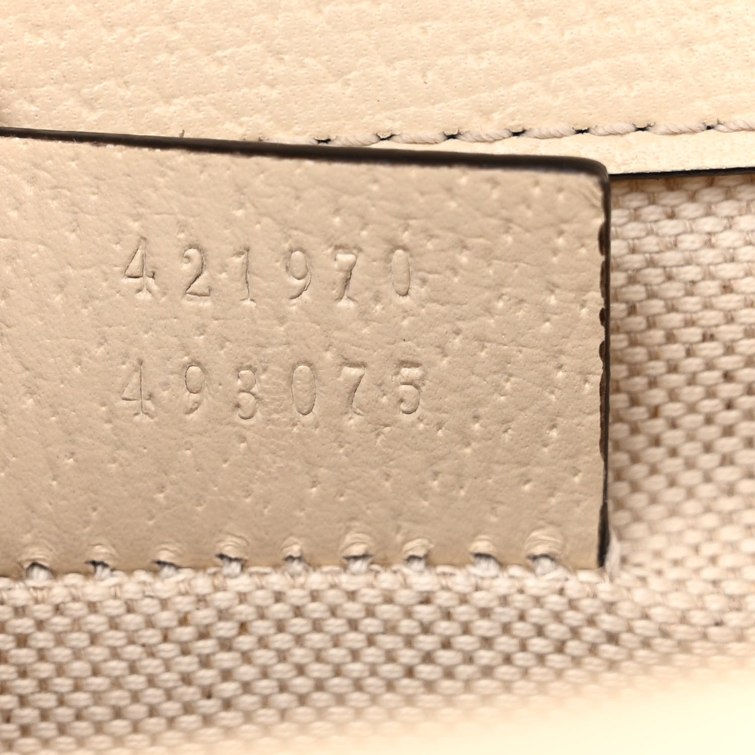 Gucci Textured Calfskin Crystal Mini Dionysus Shoulder Bag Mystic White 7 of 16
