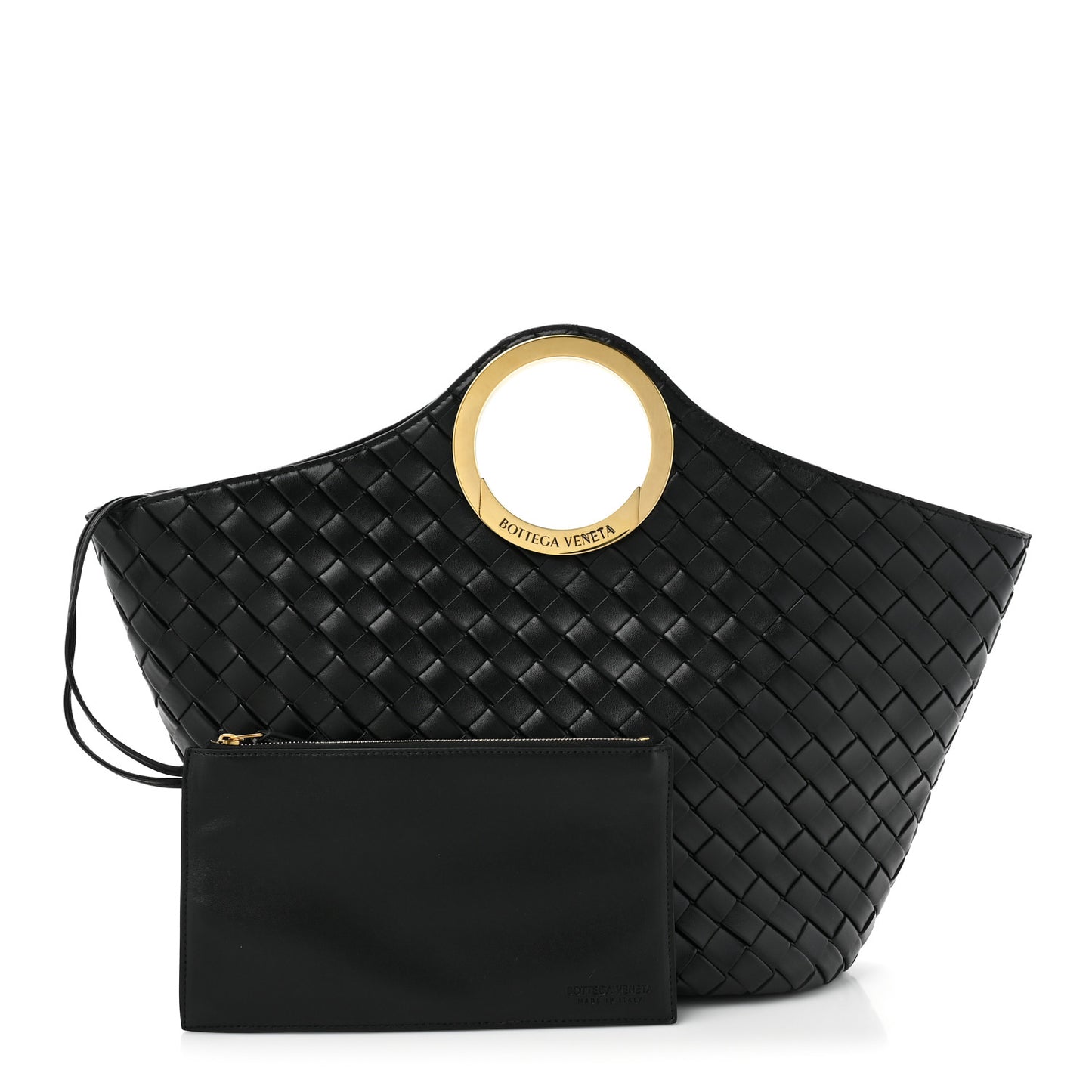 Calfskin Intrecciato Picnic Black