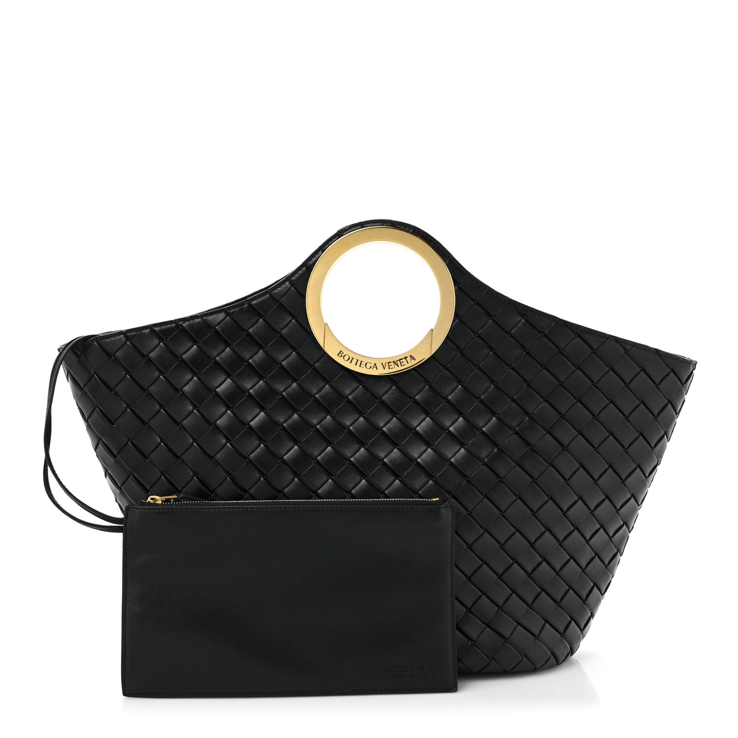 Bottega Veneta Calfskin Intrecciato Picnic Black 3 of 13