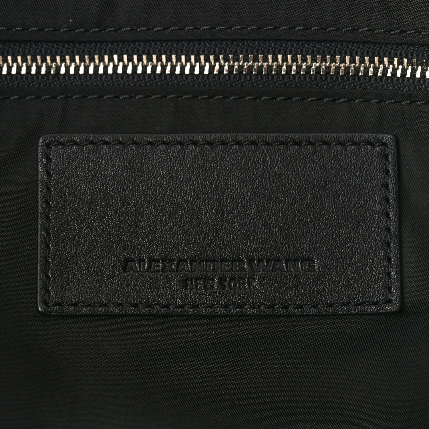 Alexander Wang ALEXANDER WANG Calfskin Small Wefty Drawstring Bucket Black 6 of 9