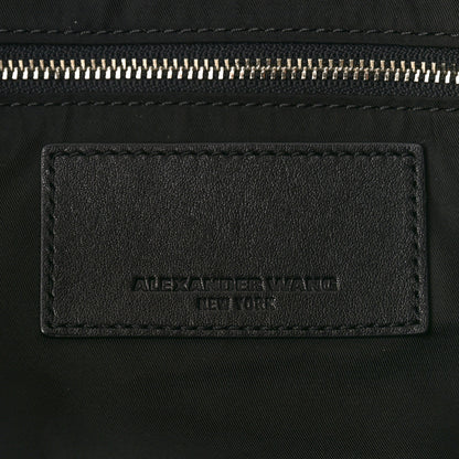 Alexander Wang ALEXANDER WANG Calfskin Small Wefty Drawstring Bucket Black 6 of 9
