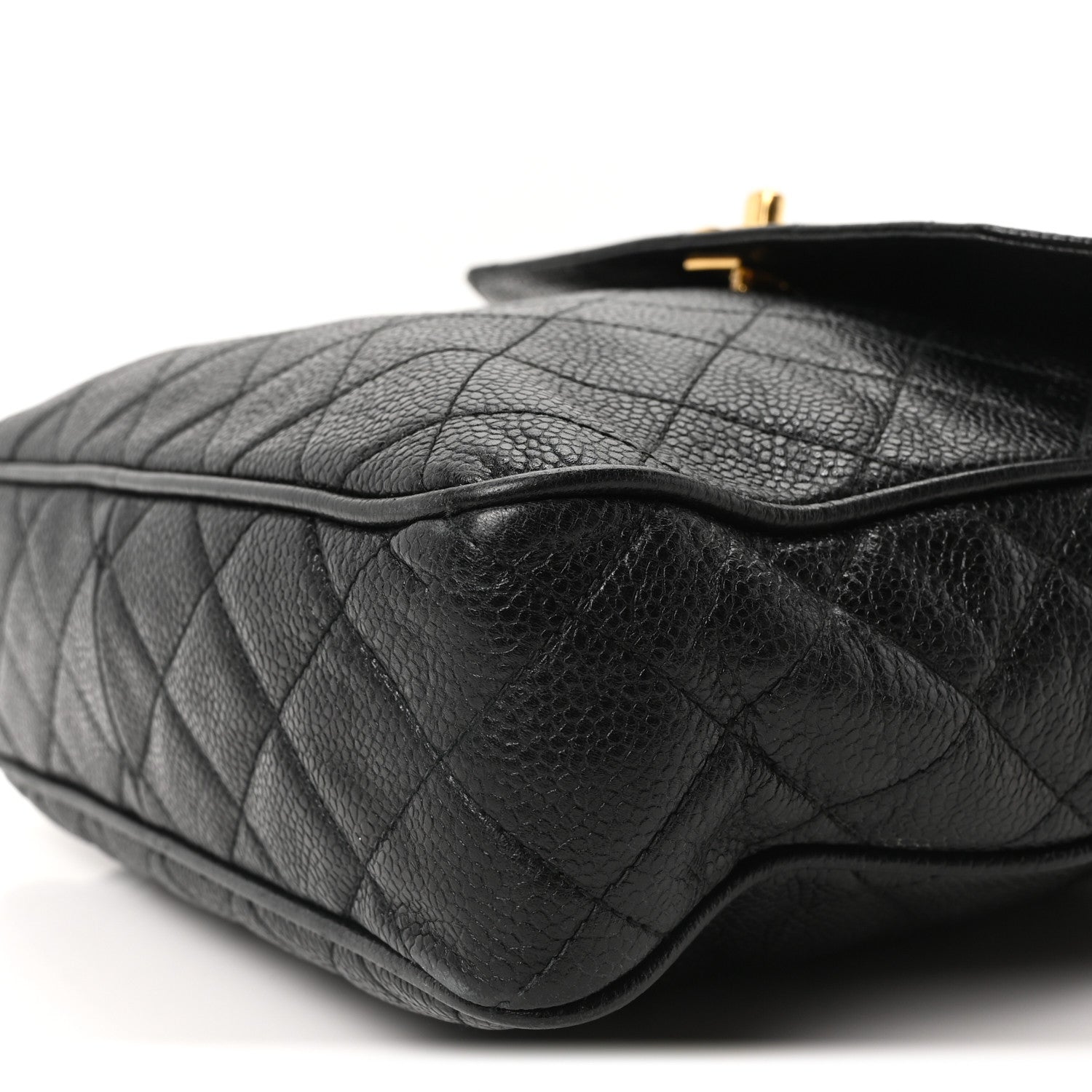 Chanel Caviar Quilted Flap Camera Case Black 11 of 11