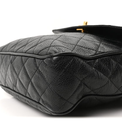 Chanel Caviar Quilted Flap Camera Case Black 11 of 11