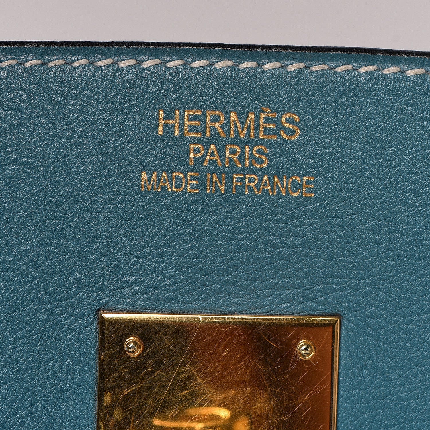 Hermes Swift Birkin 35 Blue Jean 20 of 55