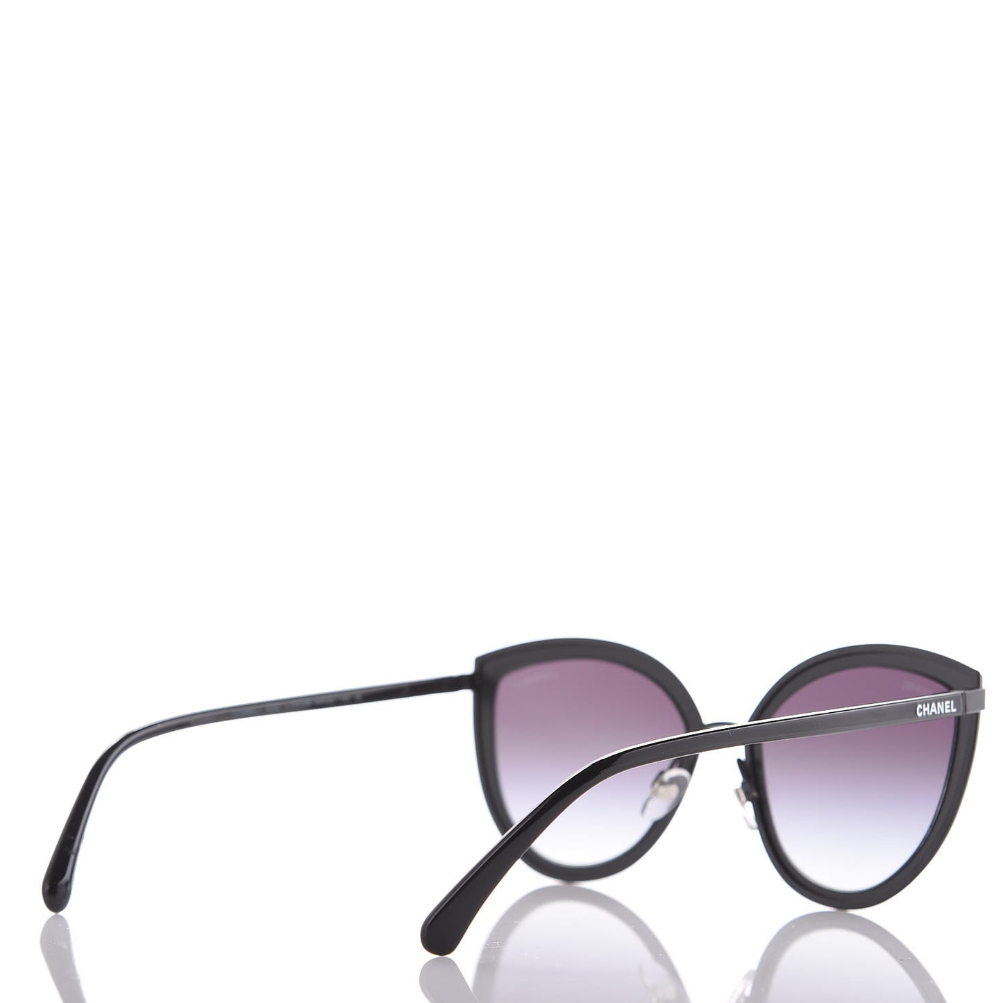 Cat Eye Sunglasses 4222 Black