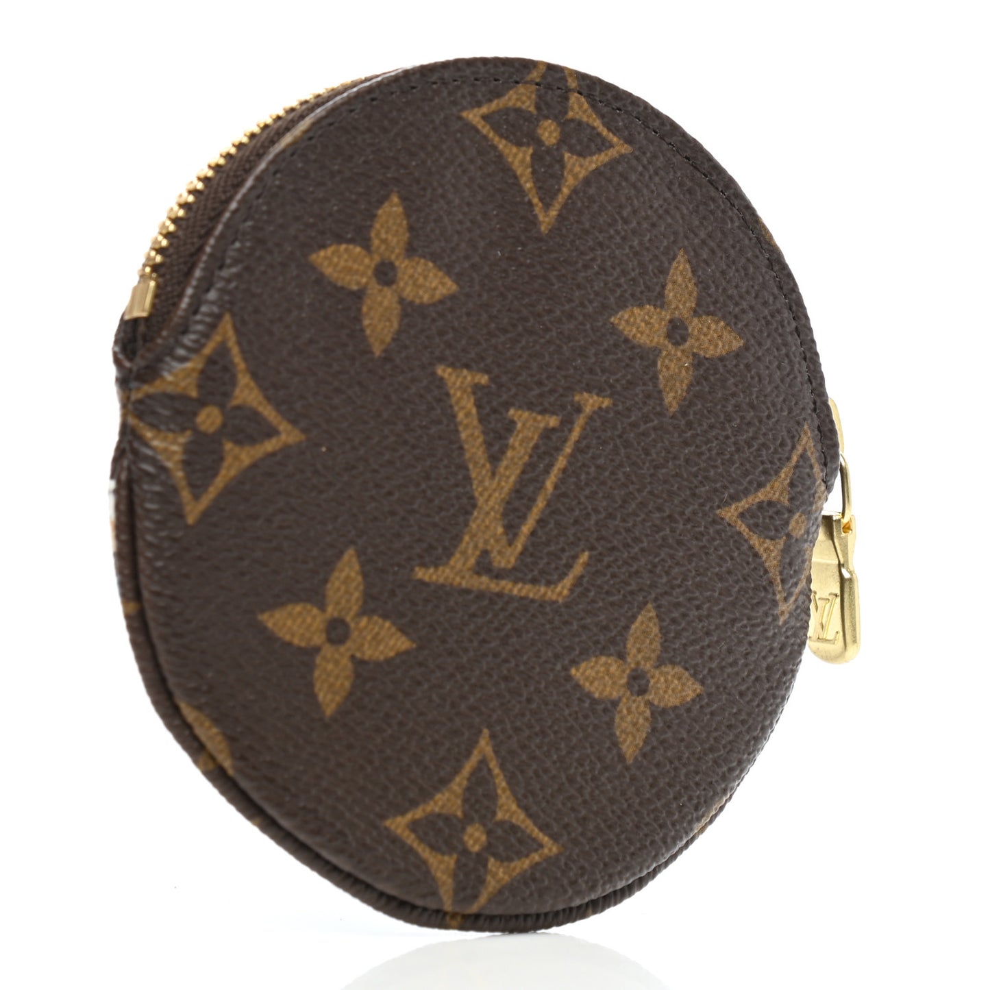 Monogram 2019 Christmas Animation Round Coin Purse Blue