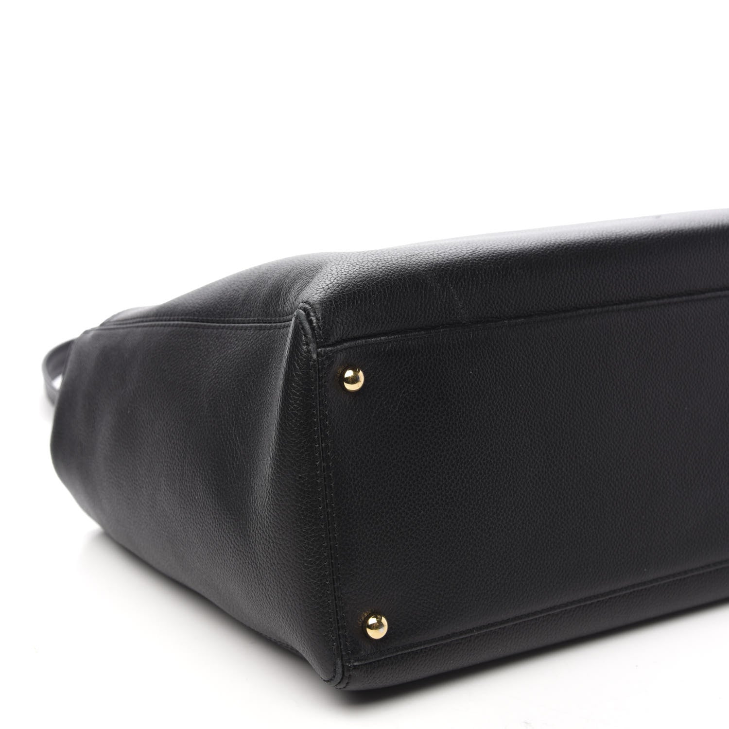 Chanel Calfskin Cerf Executive Shopper Tote Black 6 of 13