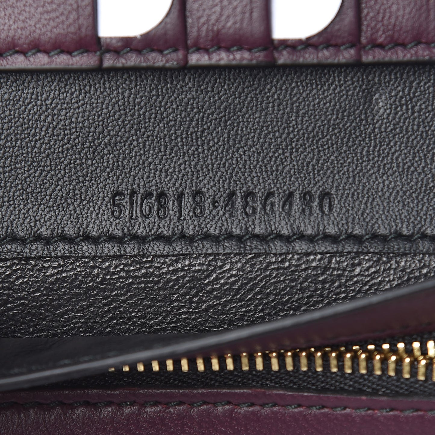 Calfskin Floral Print Skull French Wallet Black