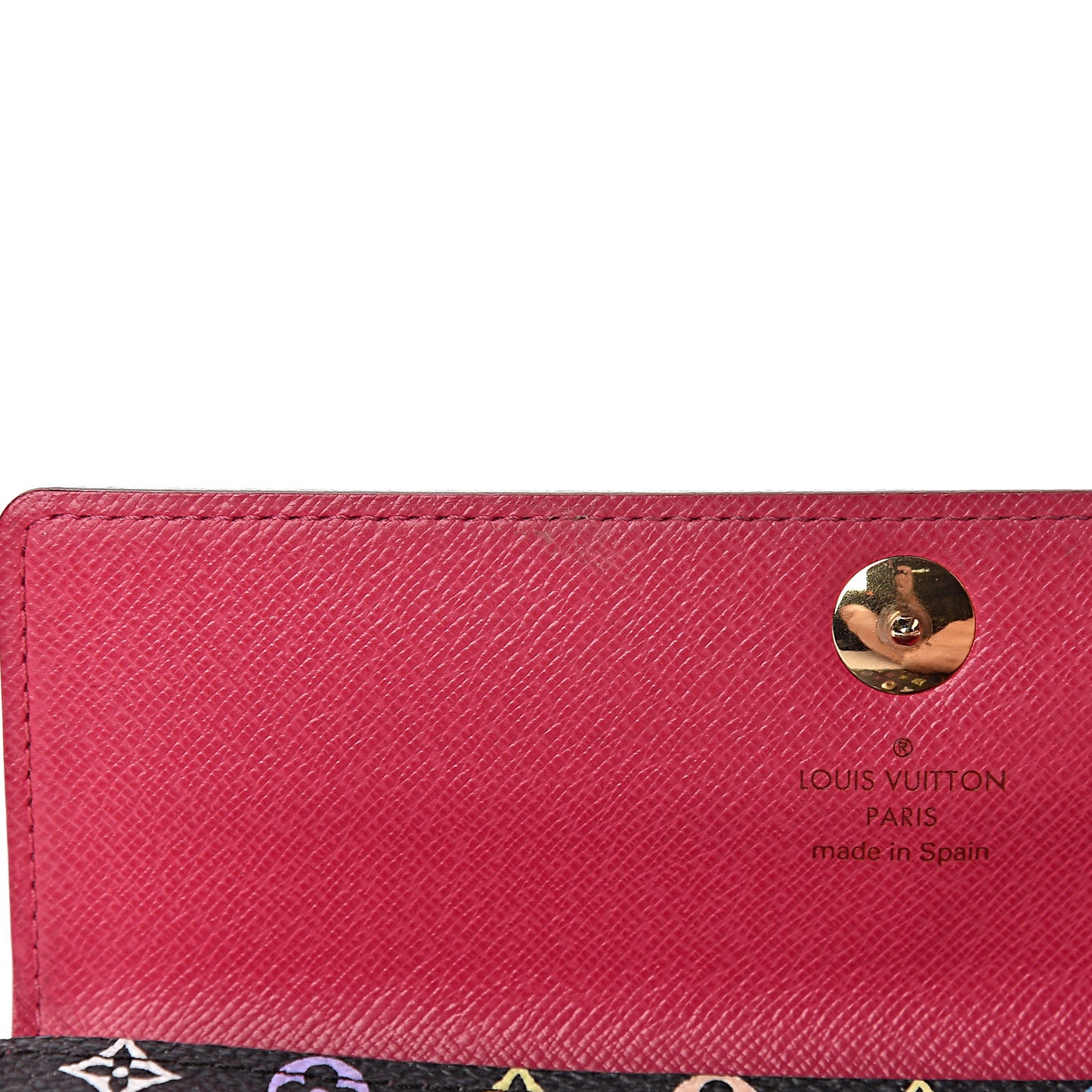 Monogram Multicolor Sarah Wallet Black Grenade