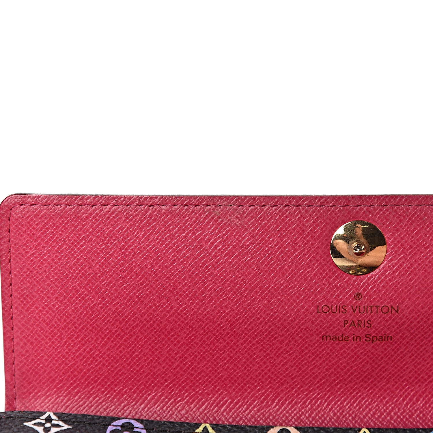 Louis Vuitton Monogram Multicolor Sarah Wallet Black Grenade 7 of 11