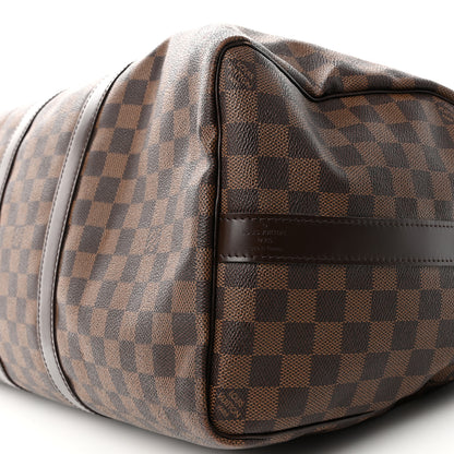 Louis Vuitton LOUIS VUITTON Damier Ebene Keepall Bandouliere 45 9 of 22