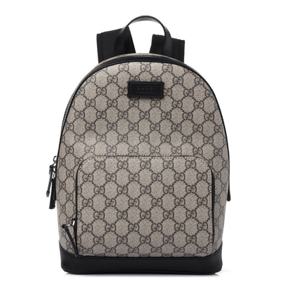 Gucci GG Supreme Monogram Small Eden Day Backpack Black 1 of 12