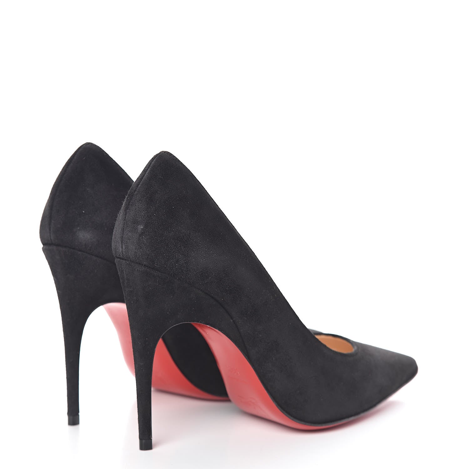 Christian Louboutin Veau Velours Alminette 100 Pumps 35.5 Black 4 of 11