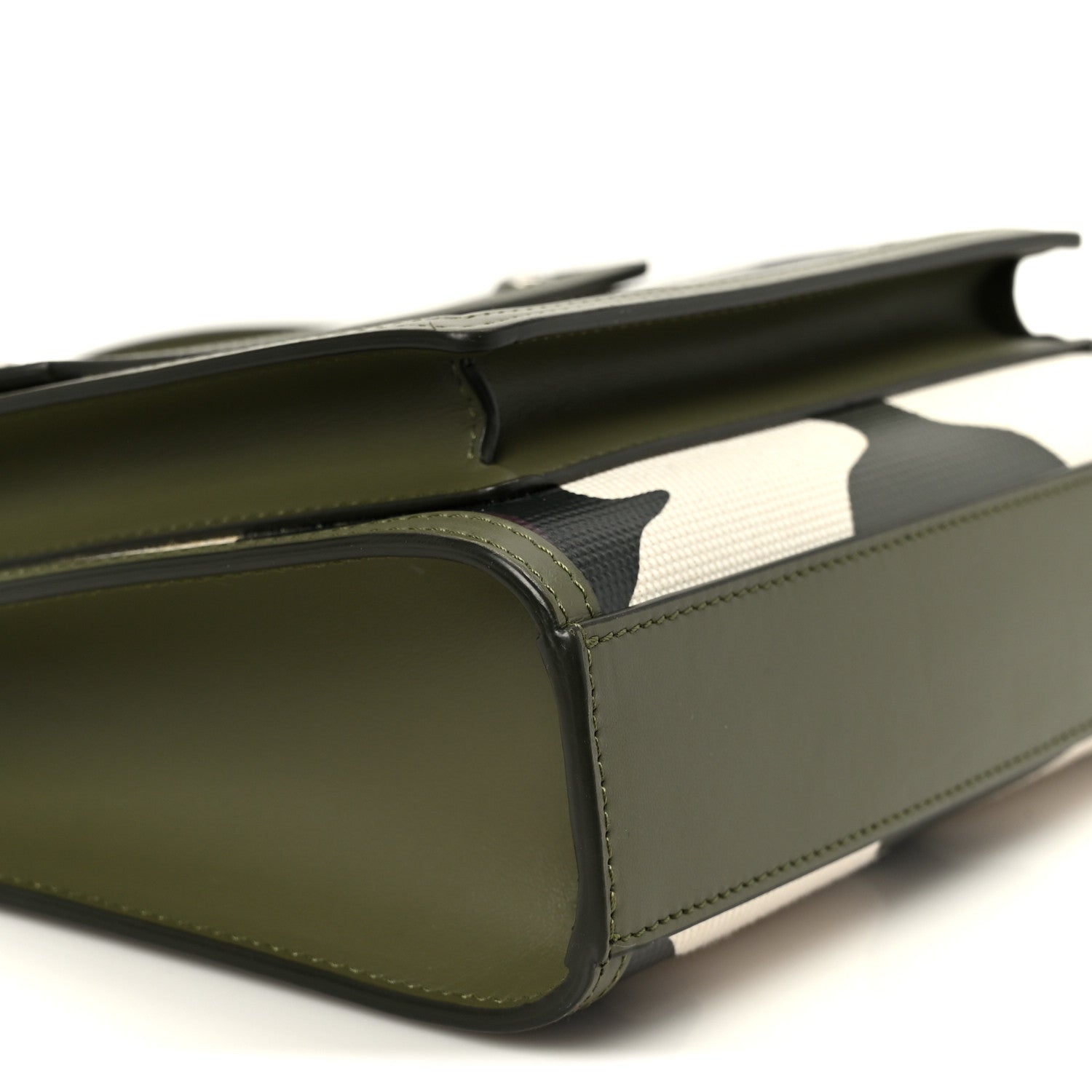 Burberry Calfskin Camouflage Mini Pocket Bag Green 11 of 13