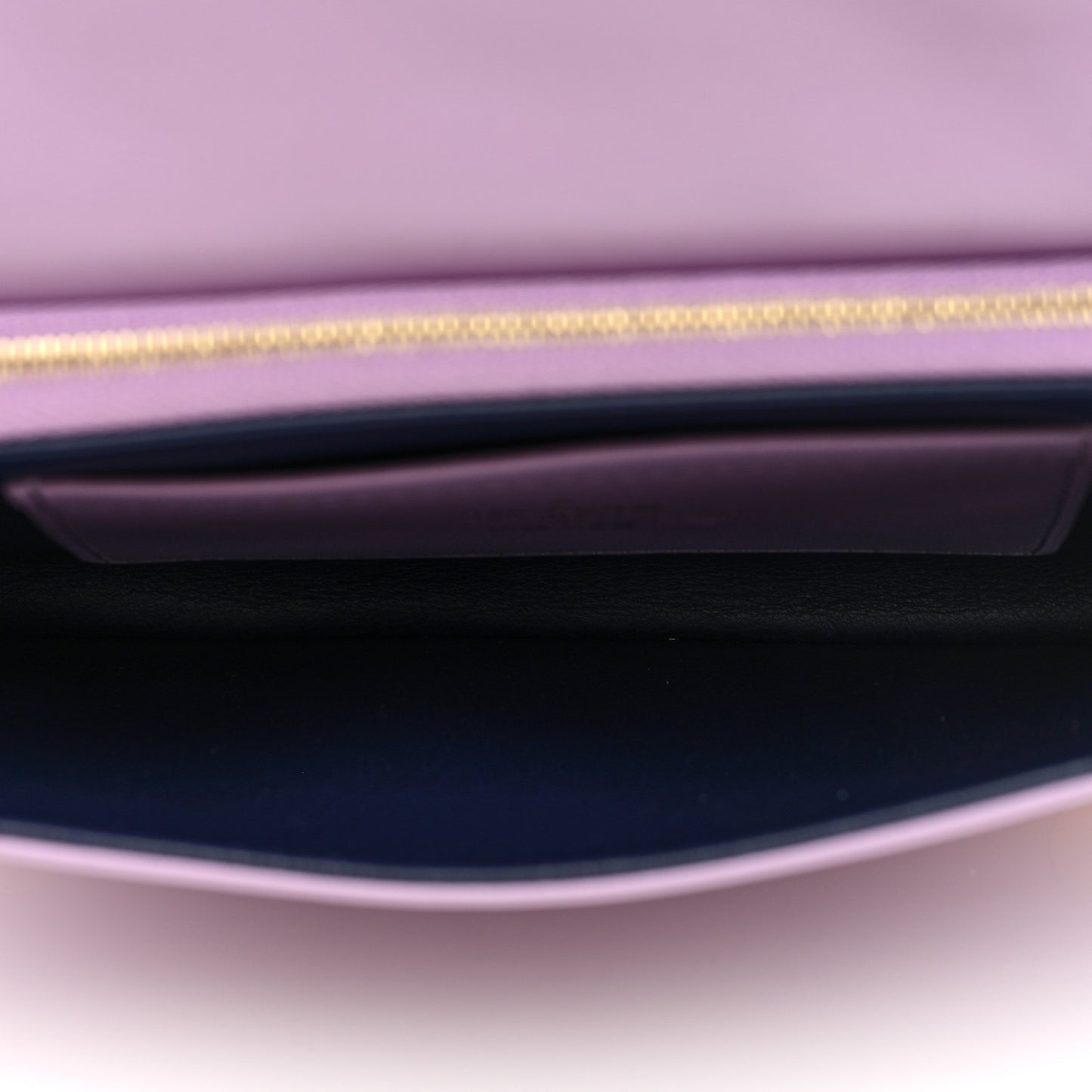 Lambskin Embossed Monogram Pochette Coussin Parme