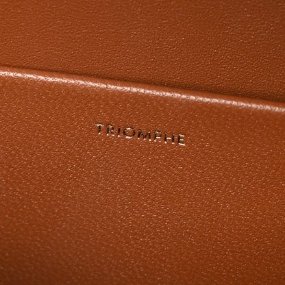 Celine Natural Calfskin Triomphe Shoulder Bag Tan 7 of 10