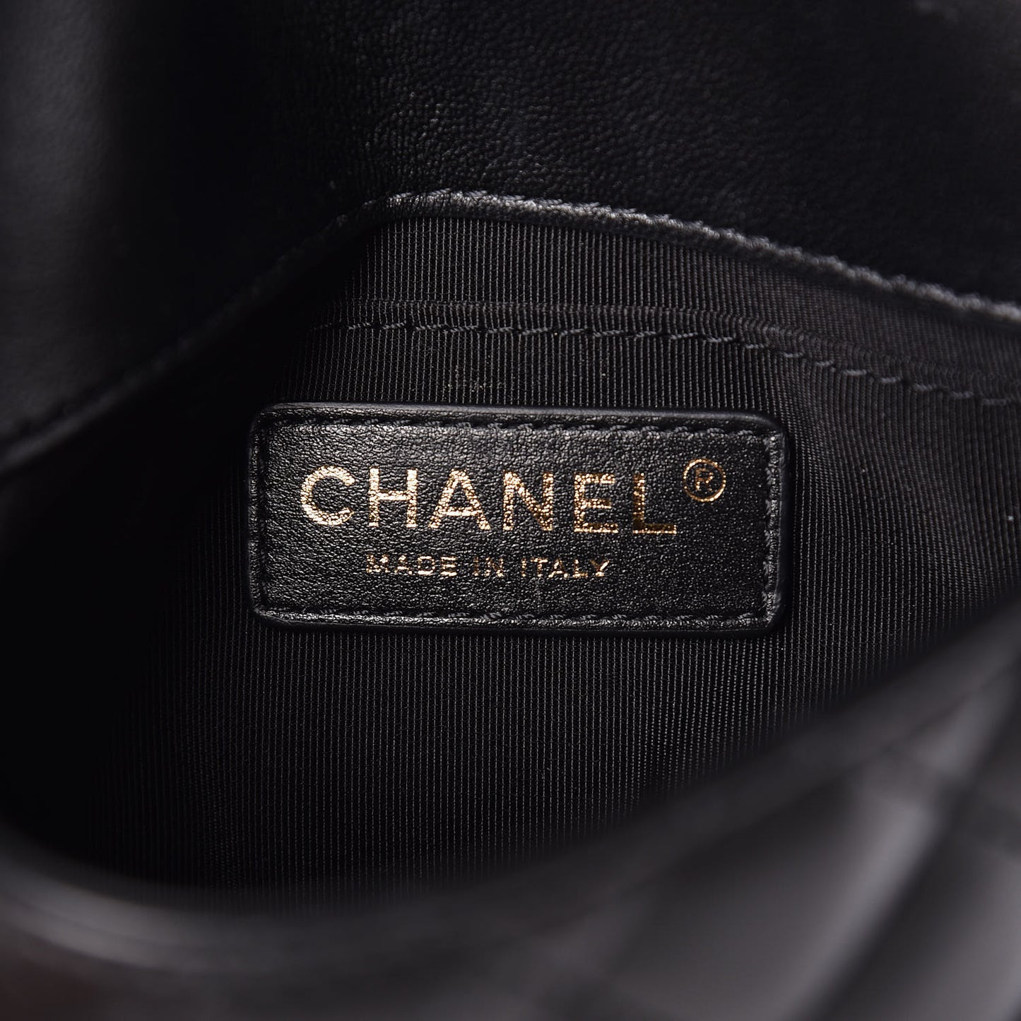 Lambskin Quilted Side Packs Black